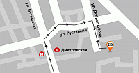 Схема проезда в АрендаАвто-клы